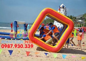 Bánh xe vuông bơm hơi - Đồ chơi bơm hơi 001c